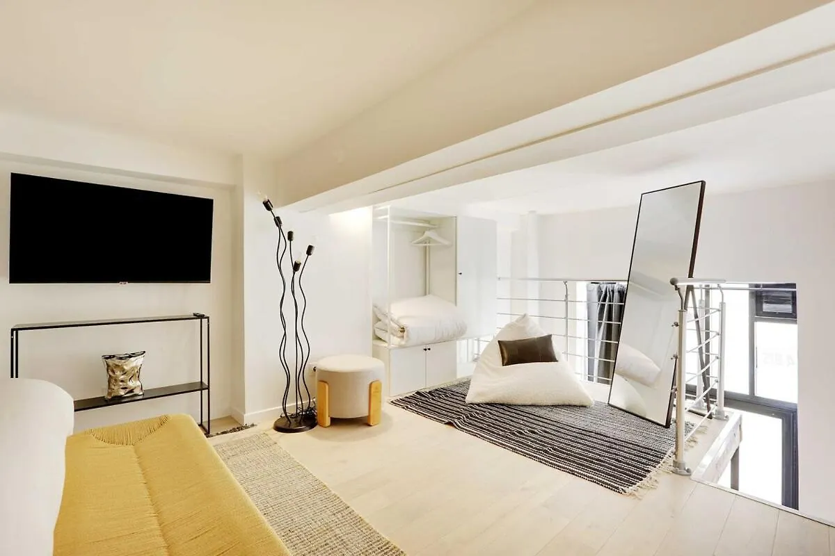 Duplex Cosy Canal Saint Martin Paris Daire